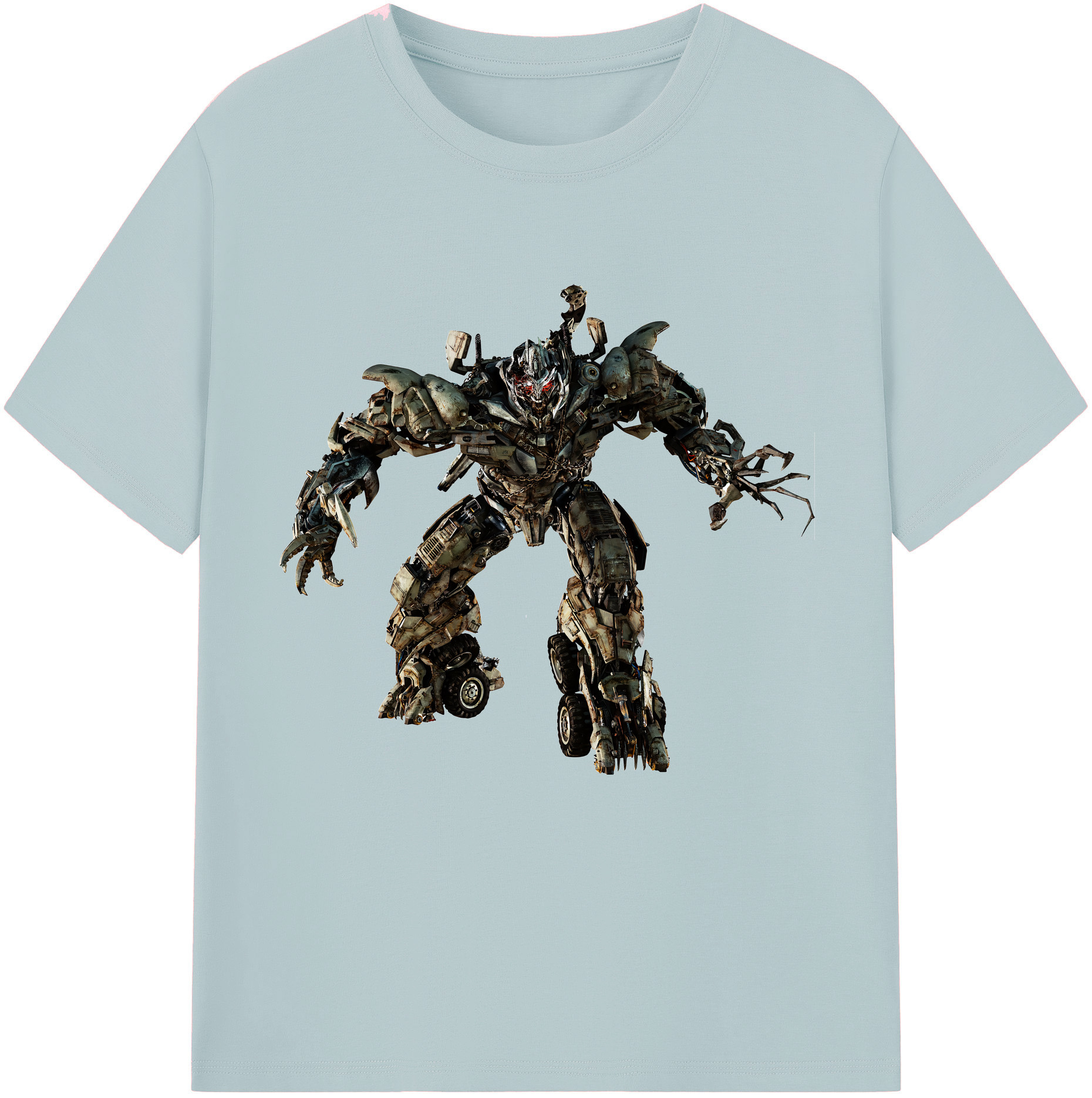 （画像用） Transformers トランスフォーマー 綿100％半袖Tシャツ（フロントプリント）